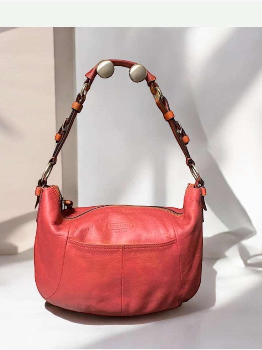 Coach Rare Vintage Octubre 1998 Hobo Médium Shoulder Bag